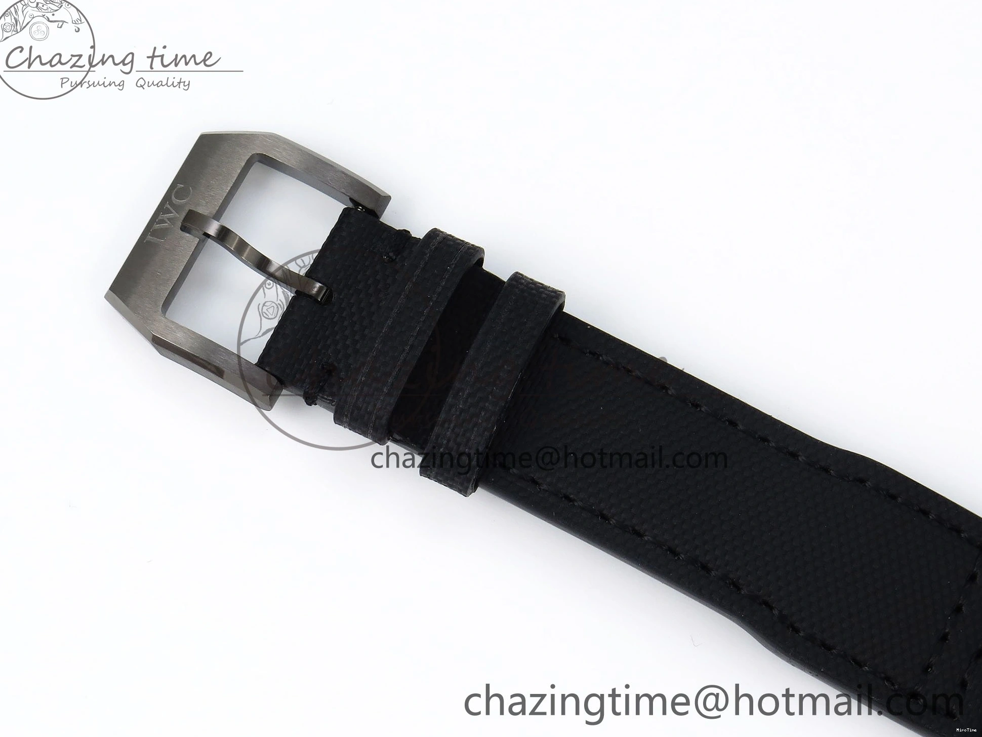 MIROTIME 0521 Pilot Black Ace BLSF 1:1 Best Edition White Lume Dial on Black Nylon Strap MIYOTA OnTrend 7021